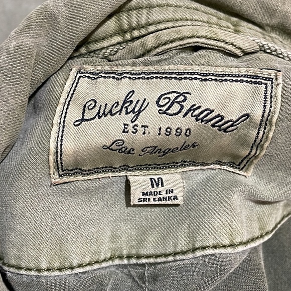 Lucky Brand Core Military Jacket size M - Picture 12 of 13